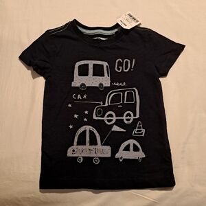 Next UK New 9-12 months blue tshirt